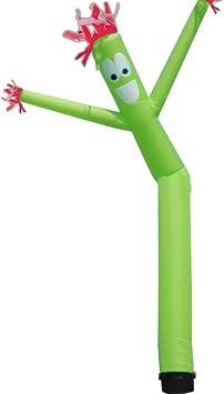 20ft Advertising Inflatable Tube MenNo Blower Giant Waving Arm Fly Puppet Christmas Decorative Signs for Business Store Party