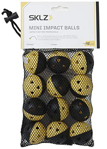 Sklz Impact Limited-Flight Practice Baseball, Softball, And Mini Balls (Mini, 12 Pack) #TOP3