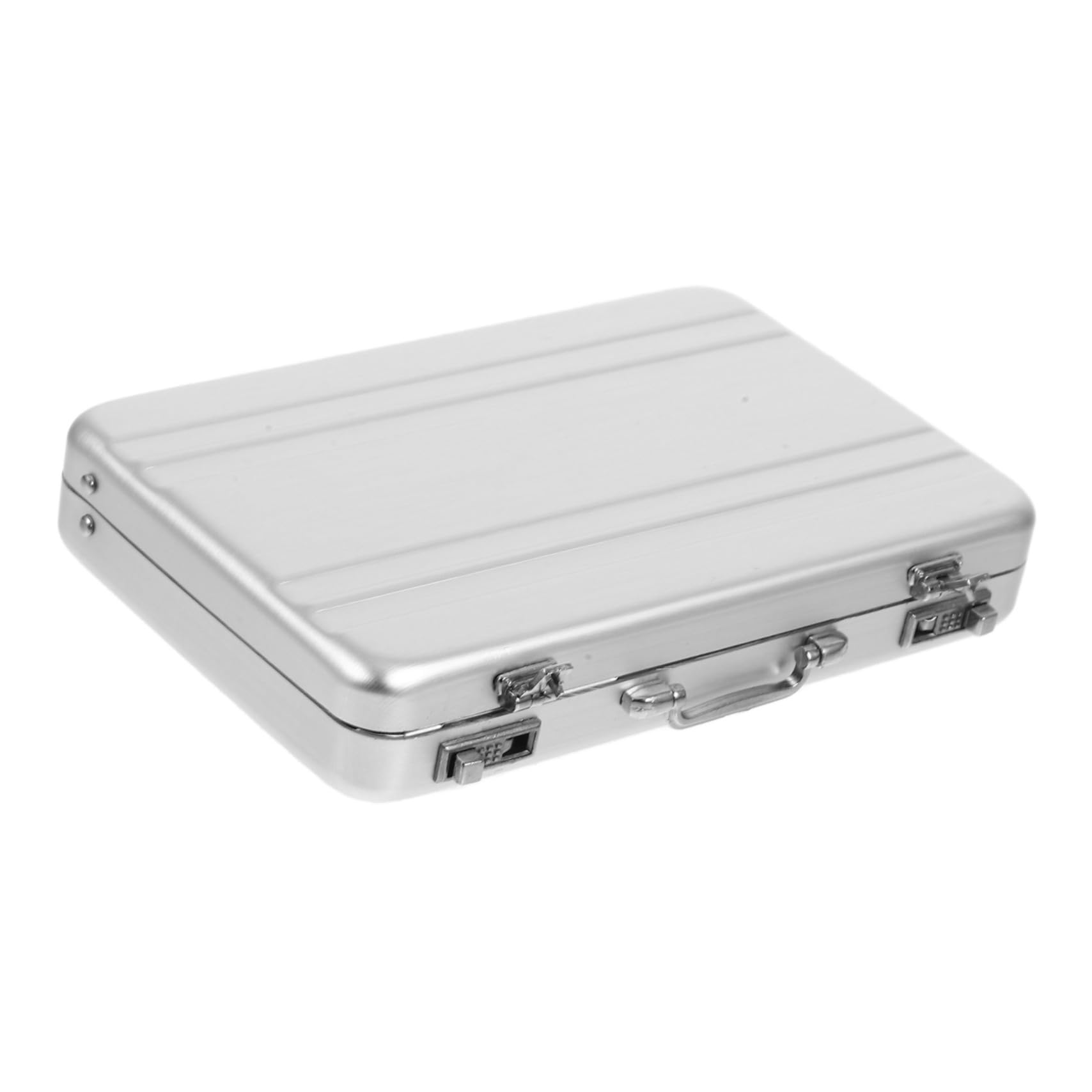 Gadpiparty 4 Piezas Caja de Almacenamiento Tarjetas de Visita de Caja Fuerte Portátil y Práctica Organizador de Tarjetas con Capacidad y Material Resistente
