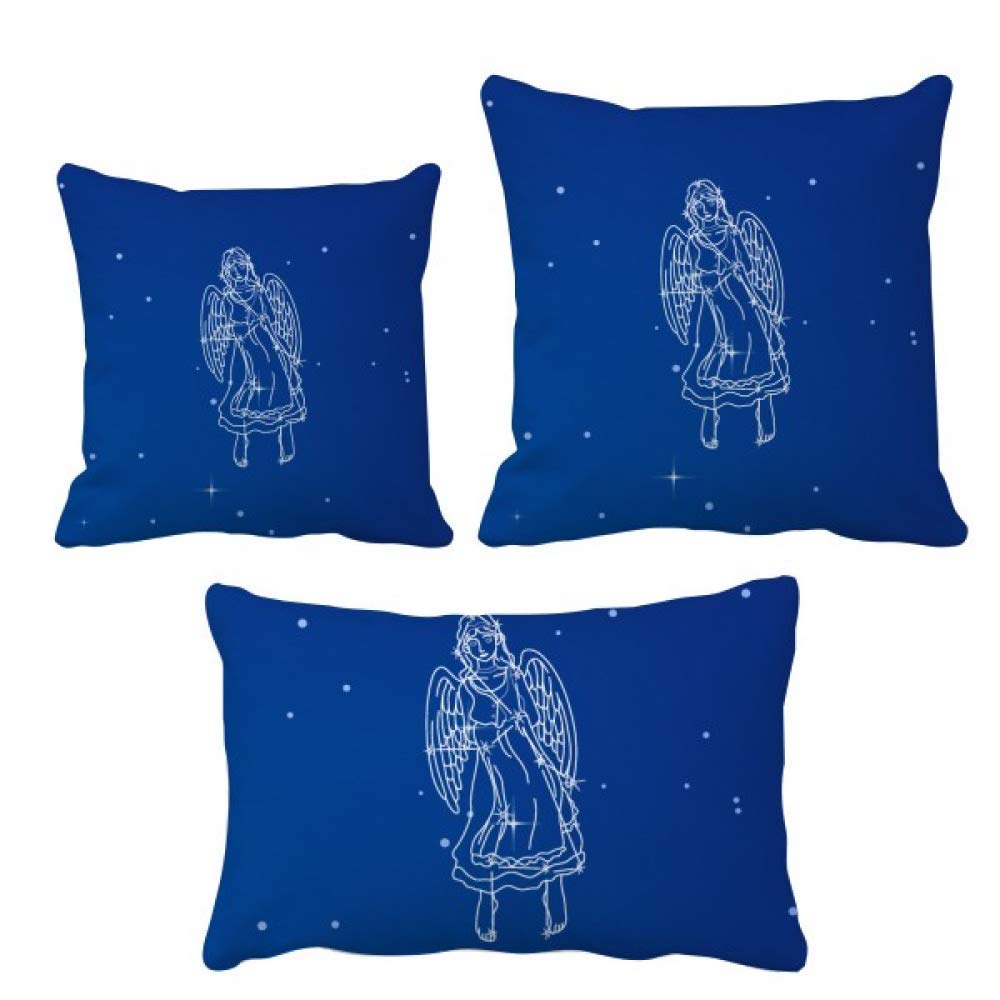 Housse de coussin Vierge astro DIYthinker décorative salon