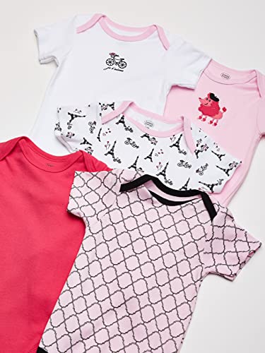 Image of Luvable Friends Baby Unisex Long Sleeve Bodysuits, 5-Pack