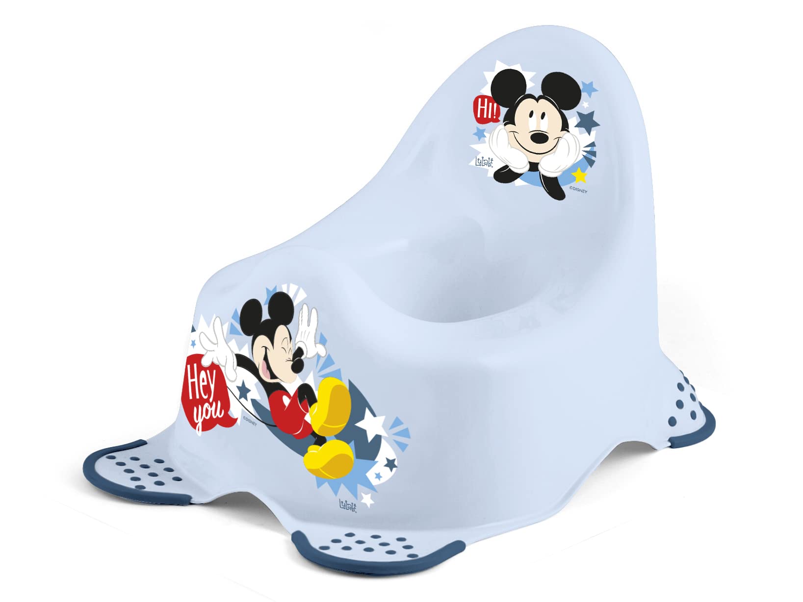 Lulabi Mickey Icon Polypropylene Potty with Non-Slip Rubber Feet