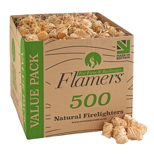 Flamers Natural Firelighters (500 Value)