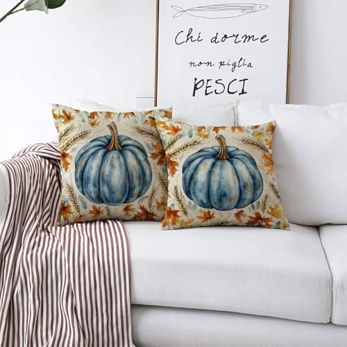 Housse de coussin 55x55cm Halloween en lin imperméable contre la pluie de jardin - 4