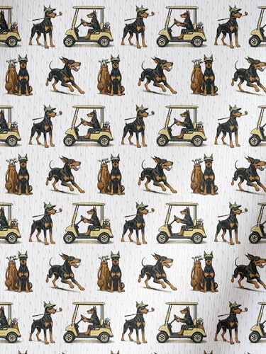 Image of PAGYMO Funny Golf Shirts for Men Crazy Printed Pattern Novelty Moisture Wicking Performance Mens Polo Shirt