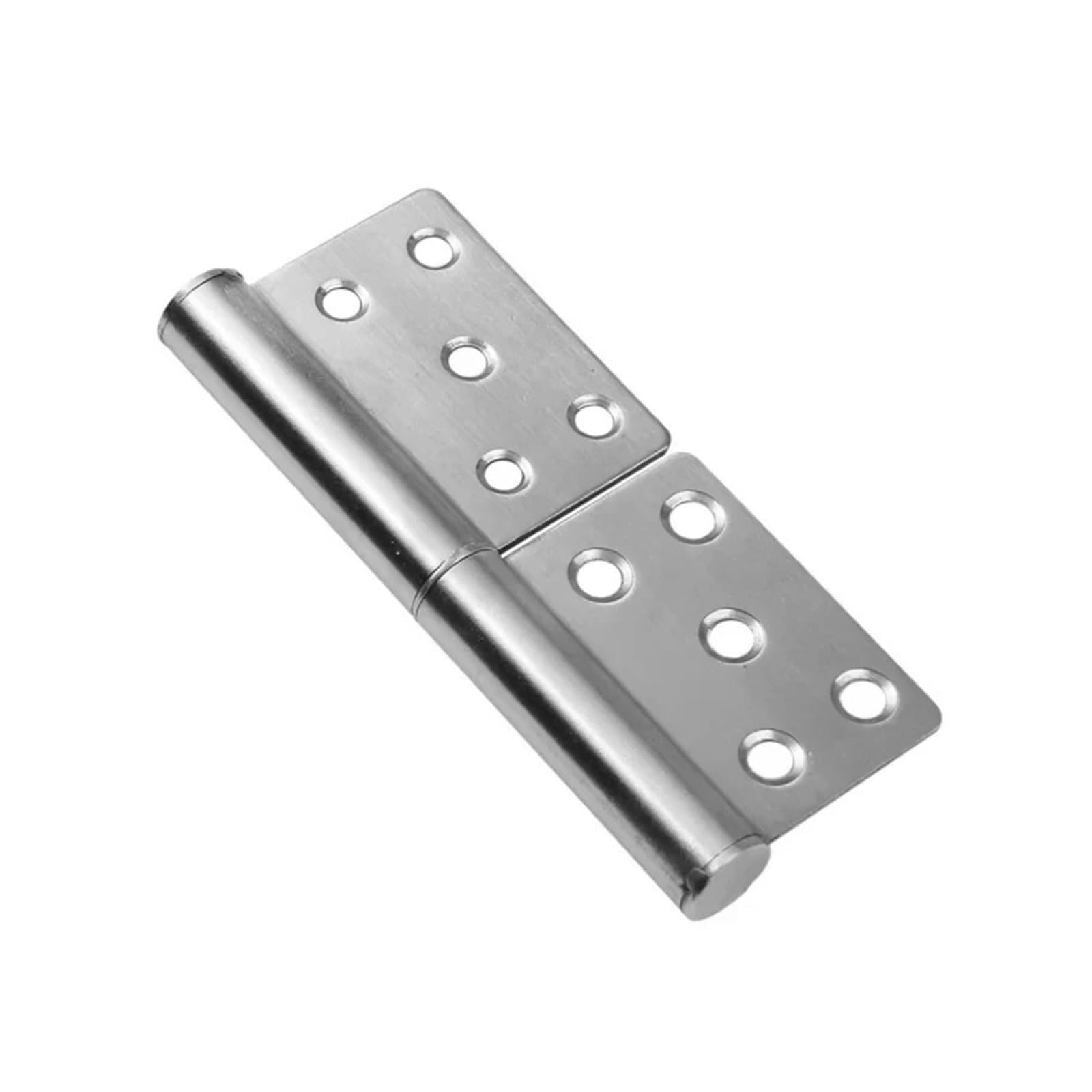 Yatingzhang Silver 5Inch Lift Off Hinges 2Pcs Security-Boosting Hardware: Heavy-Duty Offset Flag Door Hinges(Silver 5Inch)