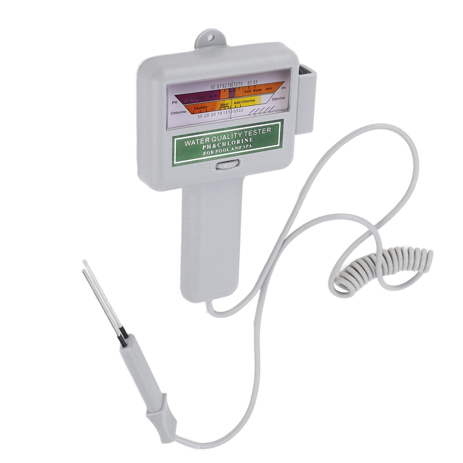 PH-Chlortester Tragbarer Digita-Wasserqualitätstester Wassertester Chlormessgerät Schwimmbad Spa Wasserqualitätsmonitor Checker