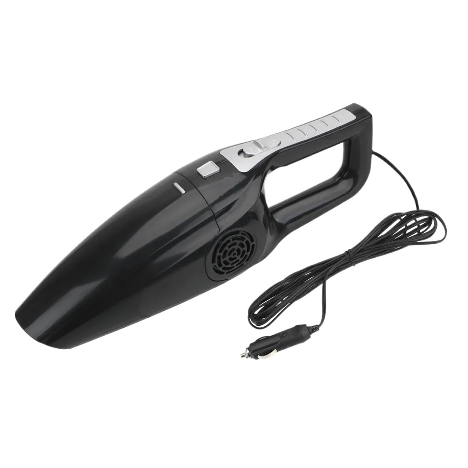 Aspirapolvere Portatile 12V 120W For Auto A Doppio Uso For Liquidi E Asciutti Pulizia Facile Veloce Vari Scenari(Black)