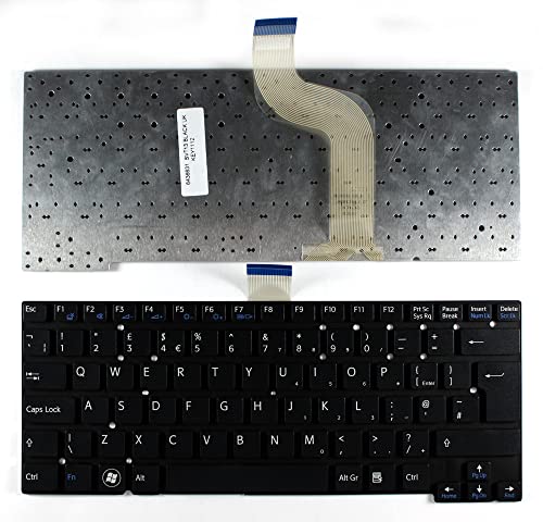 Clavier de remplacement Sony Vaio SVT1311W1E noir pour ordinateur de bureau
