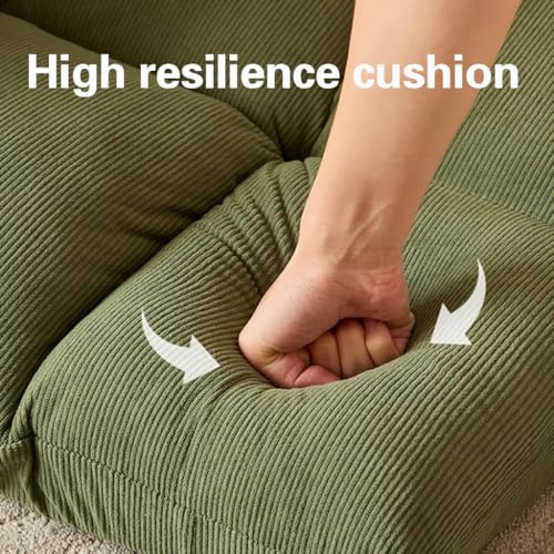 Canapé inclinable pliable à dossier 5 positions chaise de sol