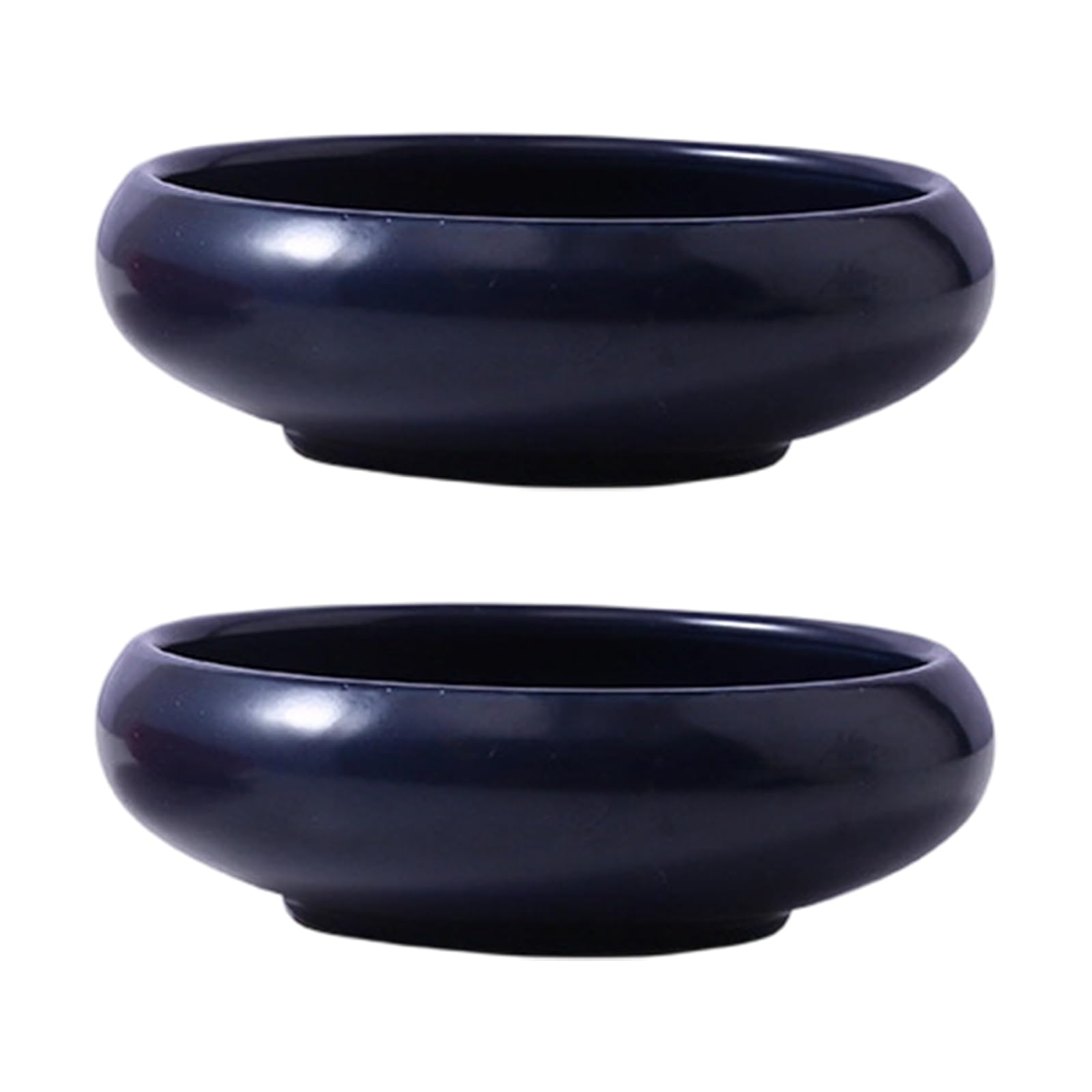LUCKGONI Japanese Ceramic Appetizer Ideal for Serving Sauces Dessert and Snacks Dishwasher Safe Bowl