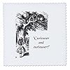 3dRose Curiouser and Curiouser - Alice in Wonderland Lewis Carroll Quote - Quilt Square, 12 by 12-Inch (qs_193785_4) #1