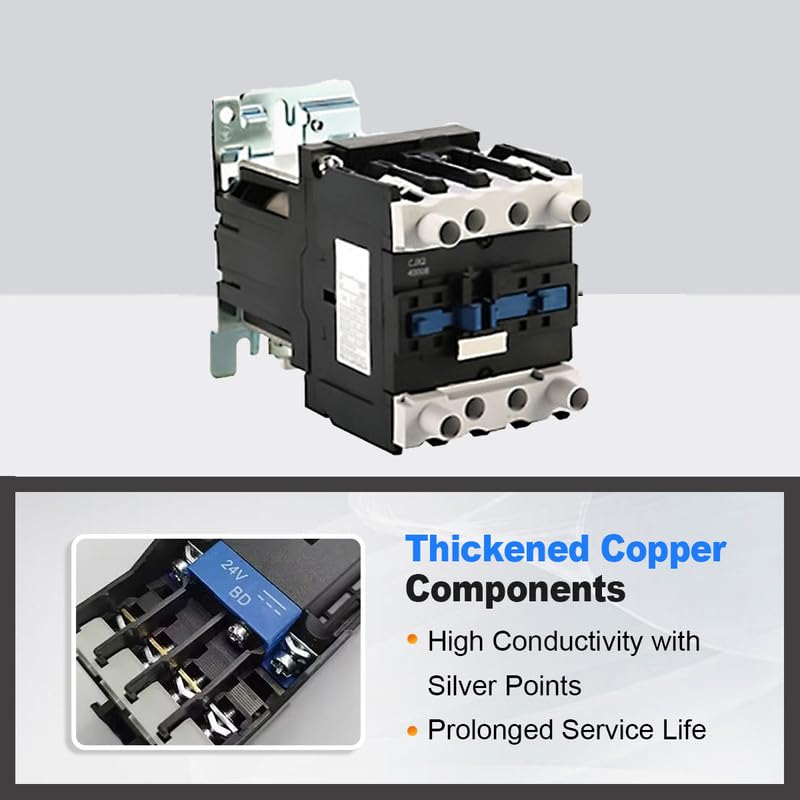 Amazon.com: ATO 80 Amp DC Contactor 4pole 2 Normalmente Cerrado+2