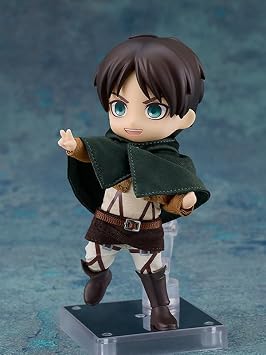 Nendoroid Doll Attack on Titan Eren Yaeger, Non-scale, Cloth, Magnet, Plastic, Pre-painted Action Figure