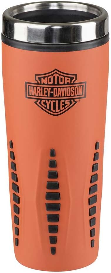 Core Bar & Shield Travel Mug Insulated 16 Oz. - Orange HDX-98611