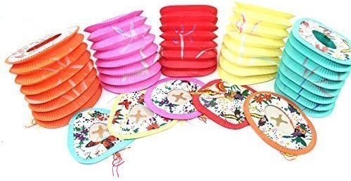 Chinese Paper Lanterns (Small) 12 Pack