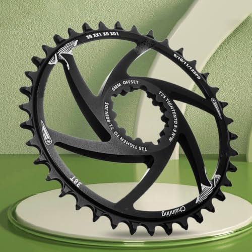 Image of Narrow Wide Single Chainring 34T Direct Mount Black MTB