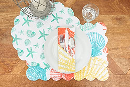 Servilletas de Tela C&F Home Azul Set 6 Unidades miniatura 3