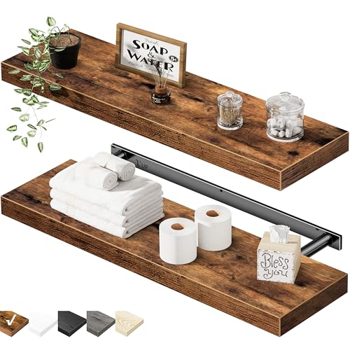 QEEIG Floating Shelves for Wall 23.6" Long - Wall Mounted