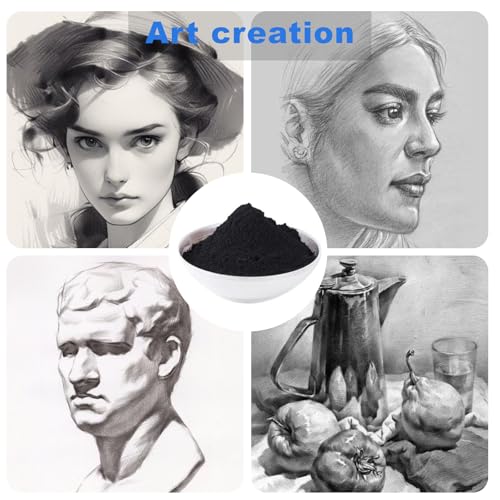 Ninesung QU-GRAPHITE POWDER-F3-1000 MESH-16 OZ Pure Graphite Powder | 1 Lb - 1000 Grit Superultra-Fine Graphite Powder | Graphite Lock Lubricant thumb #4