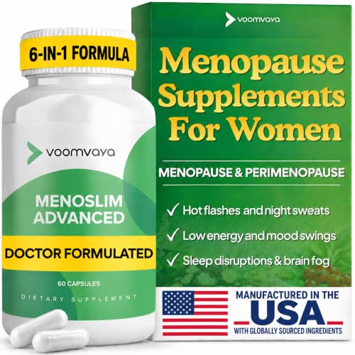VoomVaya MenoSlim Advanced Menopause Supplement