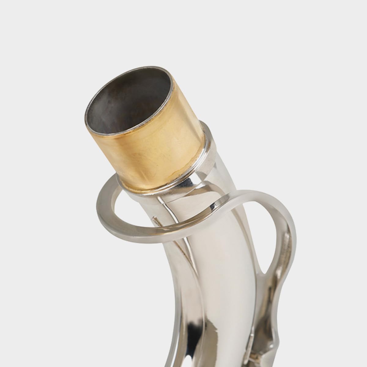 Didiseaon Collo Accordatura in Tenore e Argentato Struttura Sassofono per Ottone da Sostituire Curva da 27,5mm, Design Ergonomico in Si, Facile