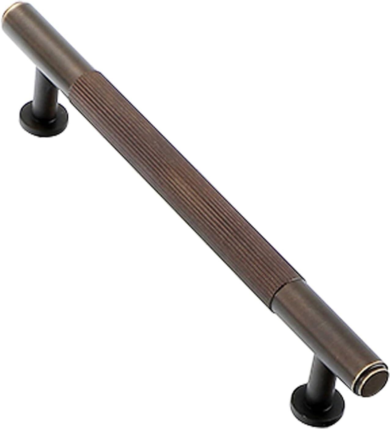 Paqwtyb One Color Pulls, Drawer Knob Brown Wardrobe Handle Pure Copper Door Furniture