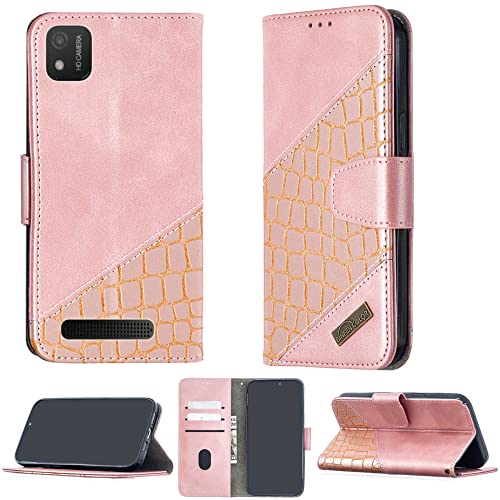Aroepurt Etui z klapką kompatybilne z Cellutions Cosmas T etui na telefon skóra PU podpórka magnetyczny portfel etui BF537-FEN