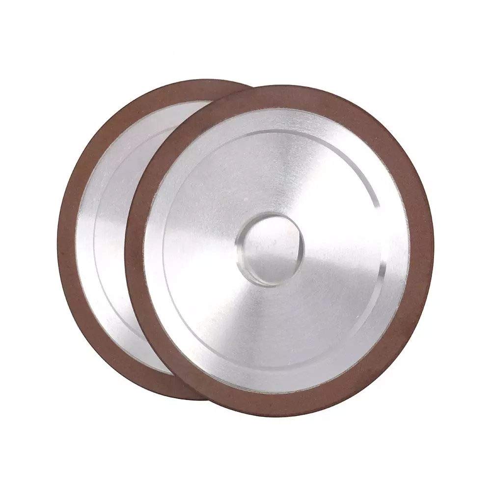 125mm 150mm Mola diamantata Mola in resina per smerigliatrice metallo duro R1 / R1.5 / R2 / R2.5 150Grit, R2.125mm larghezza sabbia 5mm