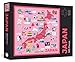 Japan Map Puzzle: 500-Piece Jigsaw Puzzle