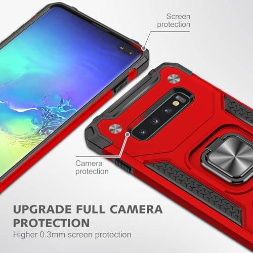 Dionsibei 753775583451223 Galaxy S10 Plus Case S10+ Plus Case Military Grade Built-In Kickstand Case thumb #5