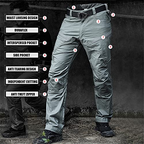 Jogging militaire tactique homme imperméable fini les vêtements rigides