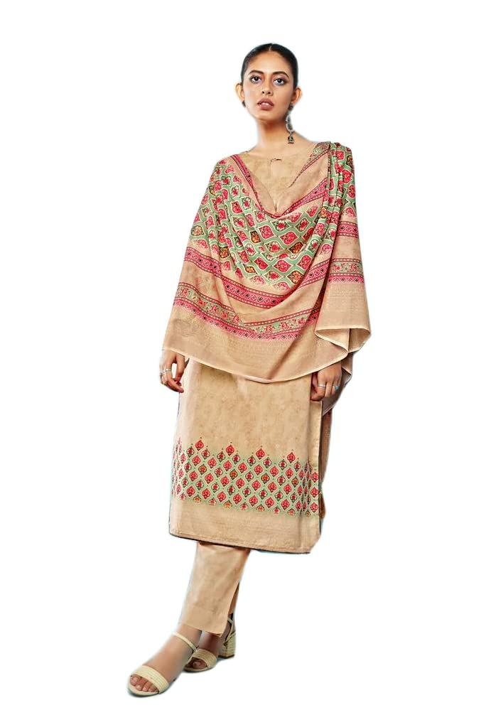 pure cotton dress material with cotton dupatta