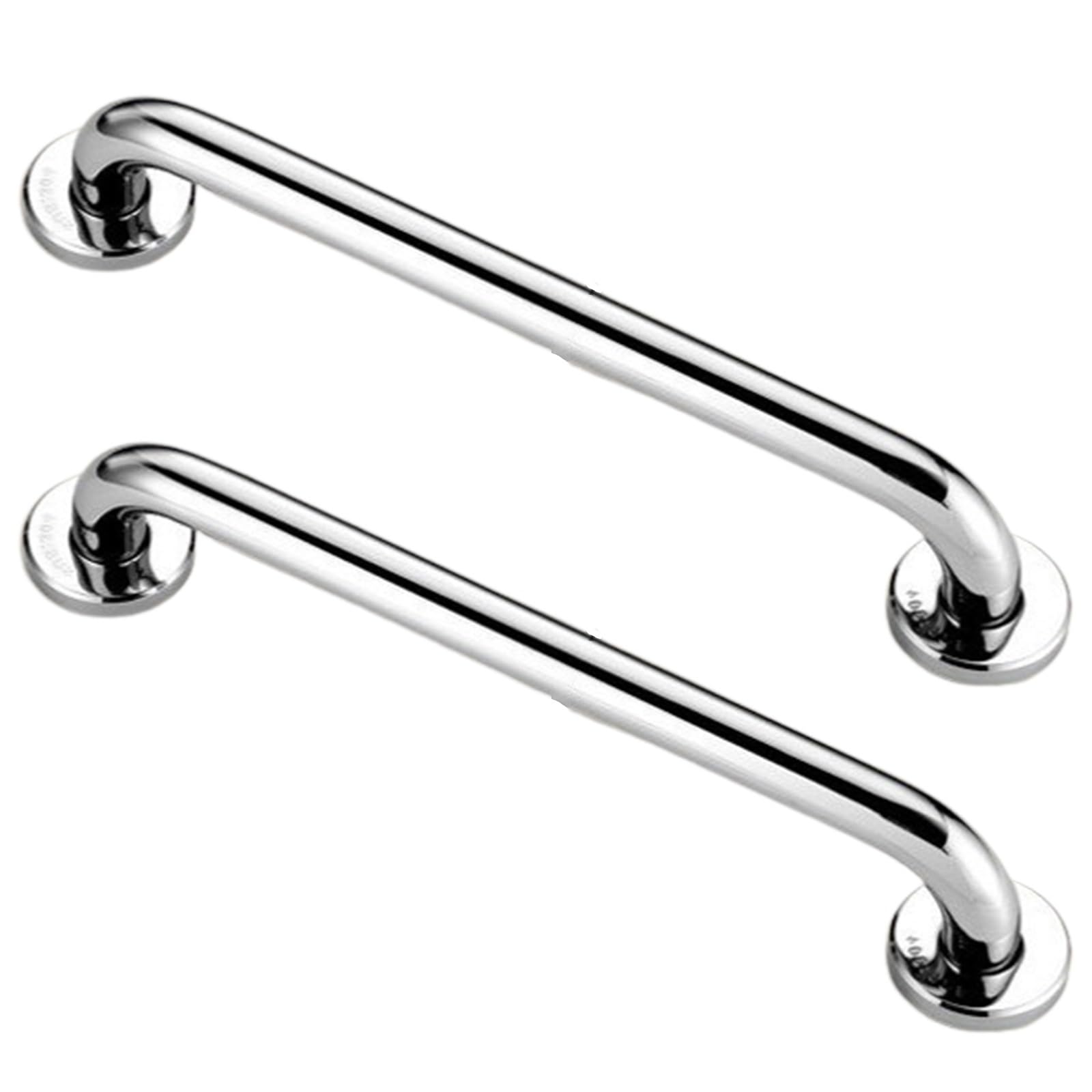 Barra De Equilibrio De Acero Inoxidable, Barra De Seguridad para Adultos Mayores, Ancianos Y Mujeres Embarazadas, Acabado Níquel Cepillado.(40cm)