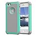 iPhone SE Case, iPhone 5/5s Case,Flybrid[drop Resistance][shockproof]soft Shock Absorption TPU Inner Sleeve & Impact-resistant Hard Plastic Case Back Cover Iphone 5,iphone 5s iphone se (Hot blue)