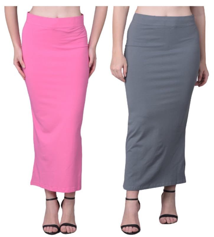 Image of Comfort Lady Women Cotton Blend Saree Shapewear /Saree Shapers Underskirt /Saree Petticoat