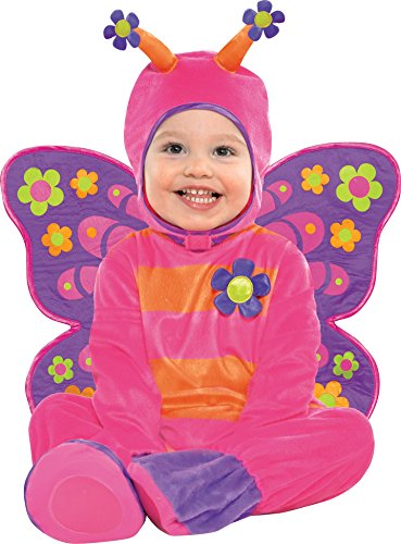 Amscan International Revestimiento trajes Carnaval Flutterby Mariposa Mariposa 12.6 lun