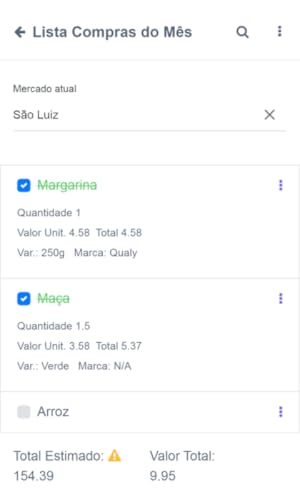 Lista de Compras