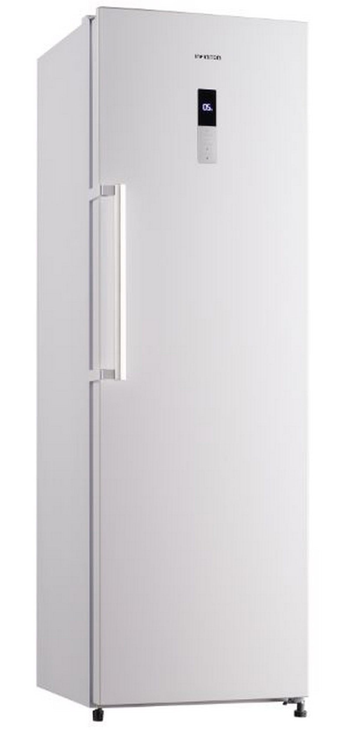 INFINITON Frigorifico Una Puerta CL-A185B, 375 Litros, 185 cm de Altura, No Frost, Fast Cooling, Iluminación LED, E, Blanco
