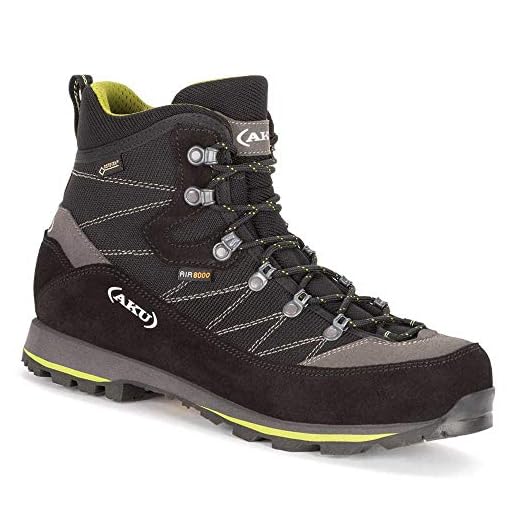 AKU Trekker Lite III GTX - Wanderschuh - Trekkingschuh - Outdoorschuh - für Herren - Farbe: schwarz-grün (40 EU)