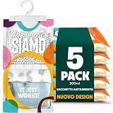 Siamo 5 Pack Sacchetti Deumidificatori Antimuffa Per Armadio, Casa, Assorbi Umidità In Armadi, Cucine, Seminterrati, Camper #1 in deumidificatori Eliminare Odore Sgradevole Funziona e Basta