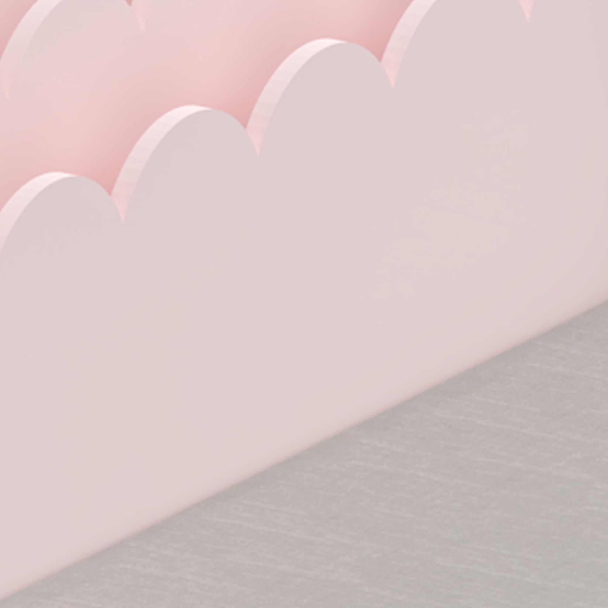 Kinder Sitzbank mit Bücherregal Vestnes 100 x 45 x 70 cm Wellendesign Cotton Candy/Weiß