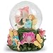 Fairy Children in Flowers 100MM Music Water Globe Plays Tune Beethoven Symphony Number 5