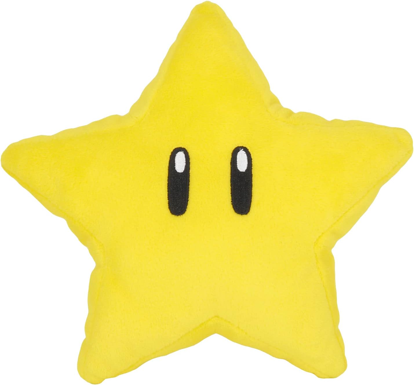 1823 Super Mario All Star Collection Super Star 6" Plush,Yellow