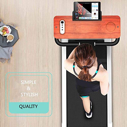 Caminadora plegable para hogar con mesa pequeña miniatura 2