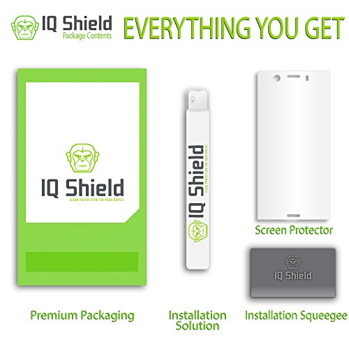 Iq Shield Screen Protector Compatible With Sony Xperia Xz1 Compact Liquidskin Anti-Bubble Clear Film #TOP1