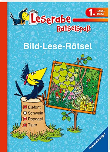 Preisvergleich Produktbild Leserabe: Bild-Lese-Rätsel (1. Lesestufe) (Leserabe - Rätselspaß)