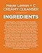 Andalou Naturals Brightening Meyer Lemon + Vitamin C Creamy Cleanser | Gentle Face Wash to Even Tone & Boost Glow | Aloe Vera & Natural Ingredients | For Dull Skin | 6 oz