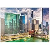 MyPuzzle Chicago, Illinois, Estados Unidos - Premium 1000 Piezas Puzzles - Colección Especial MyPuzzle de Puzzle Galaxy