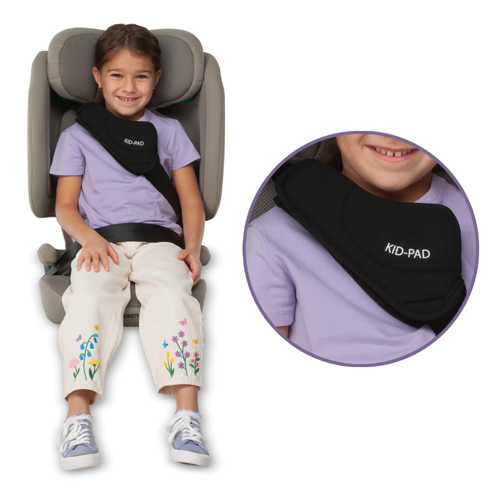 Foppapedretti Course I-Size, seggiolino auto per bambini da 100 a 150 cm di altezza, da 3 a 12 anni, conforme ECE R129, Black